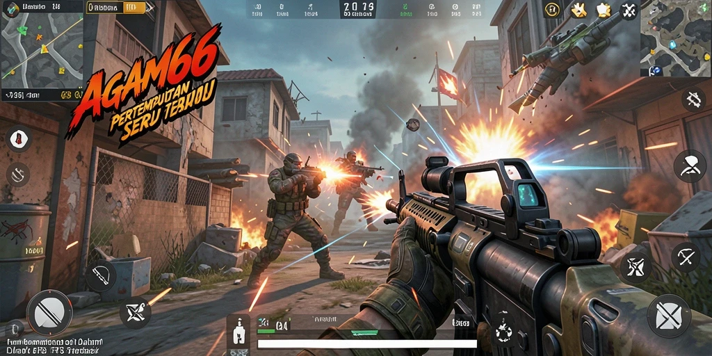 Tampilan gameplay seru dan menegangkan di AGAM66.