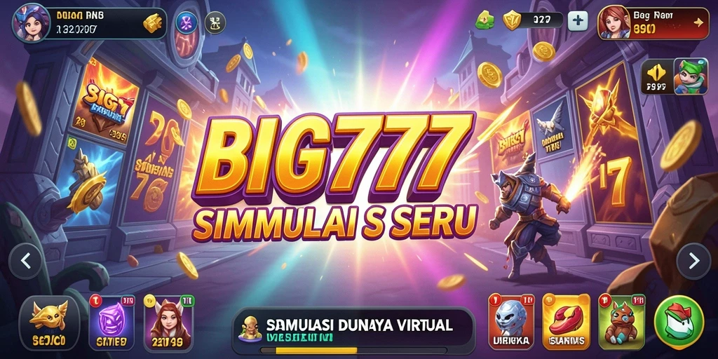 Gameplay menarik dalam simulasi BIG777 dengan grafis memukau.