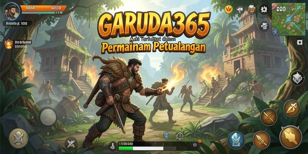 Tampilan aksi seru dari gameplay GARUDA365 yang menegangkan.