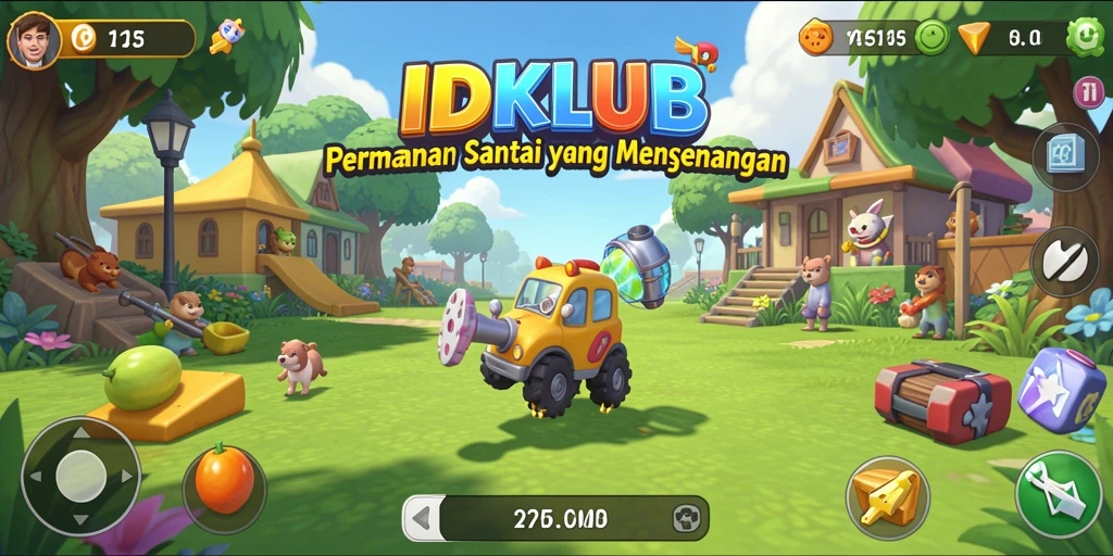 Tampilan gameplay IDKLUB yang menarik dan menyenangkan.