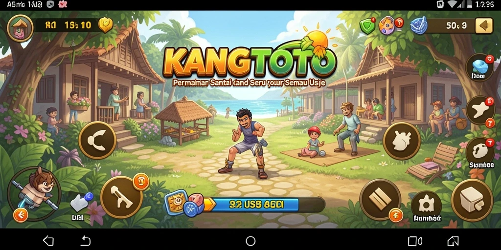 Screenshot gameplay KANGTOTO yang menarik dan seru.