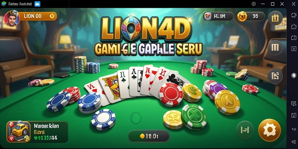 Tampilan gameplay LION4D yang mengasyikkan dan kompetitif.