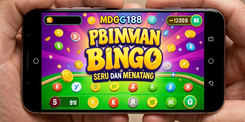 Tampilan gameplay Bingo MDG188 yang menarik dan seru.
