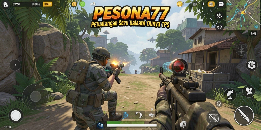 Gameplay PESONA77 yang mendebarkan dengan aksi TPS intens.
