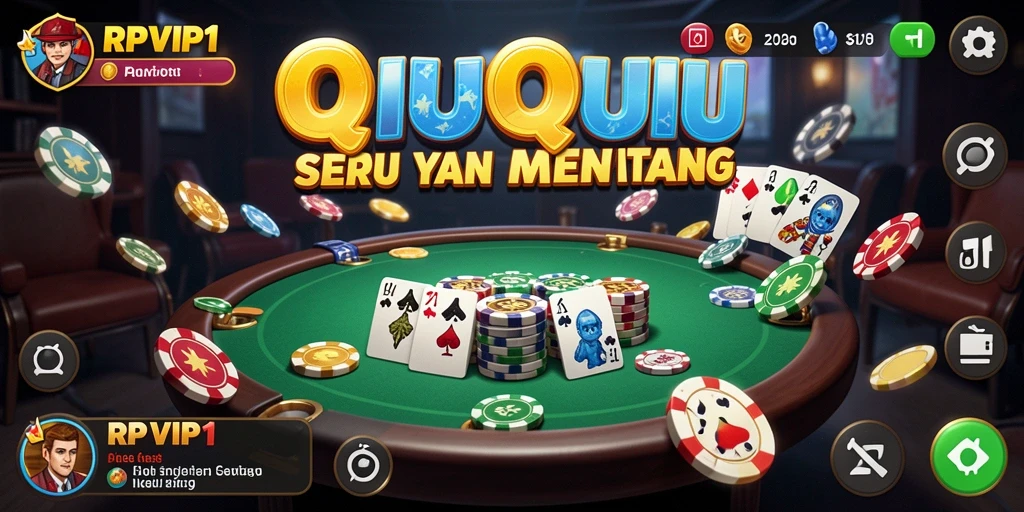 Tampilan gameplay menarik dari RPVIP1 yang penuh aksi QiuQiu.