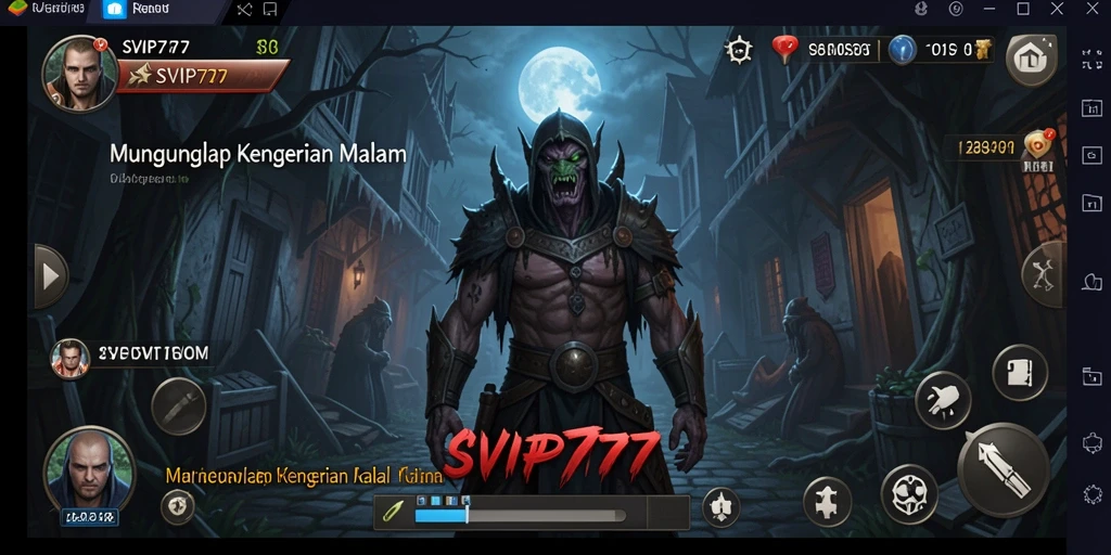 Gameplay SVIP777 yang menegangkan dan penuh kengerian.