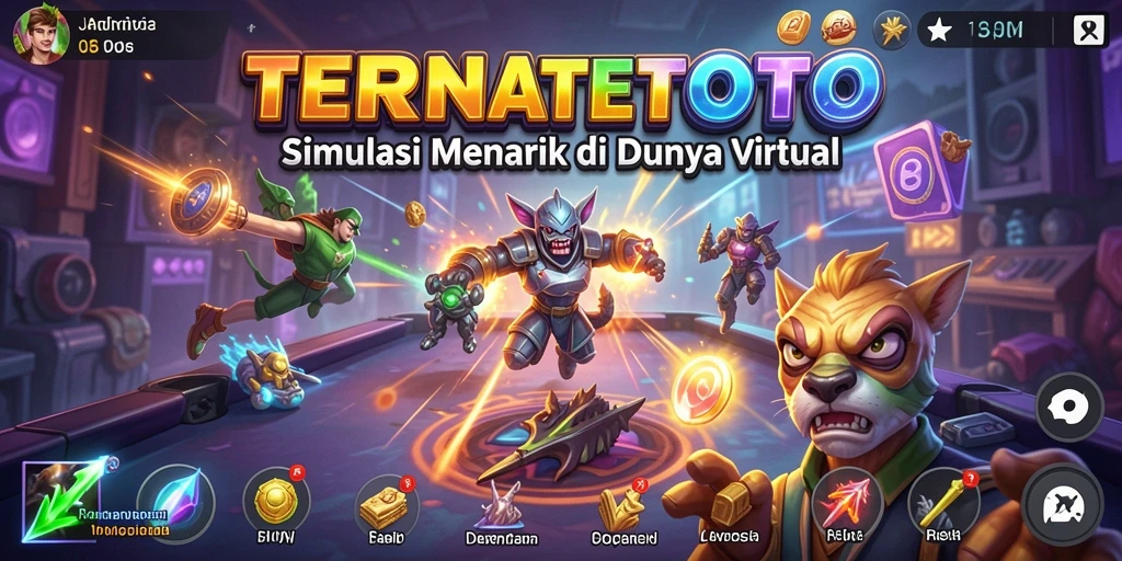 Gameplay menarik dan interaksi nyata di TERNATETOTO.