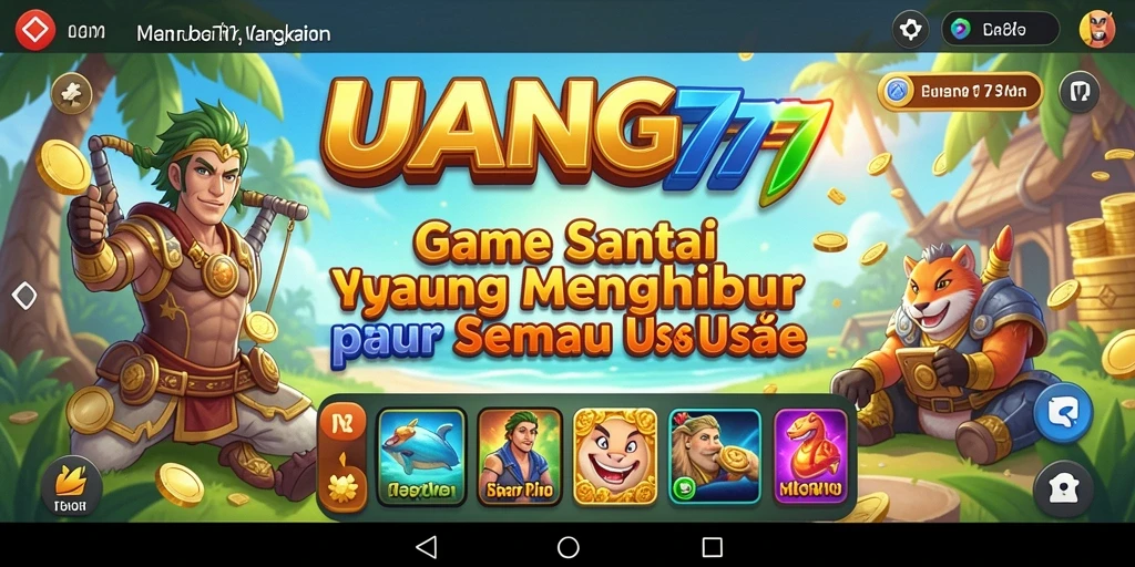 Screenshot UANG77 menunjukkan gameplay seru dan menyenangkan.