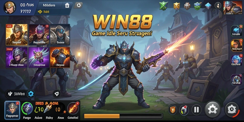 Tampilan gameplay WIN88 dengan berbagai fitur menarik dan strategi pengelolaan.